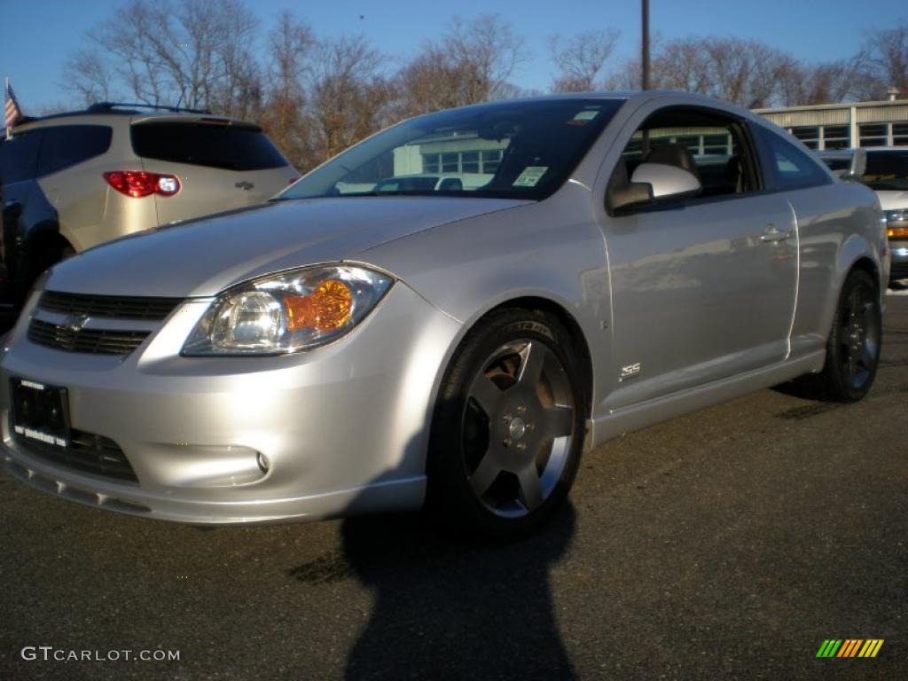 2006 Cobalt SS Supercharged Coupe - Ultra Silver Metallic / Ebony photo #1
