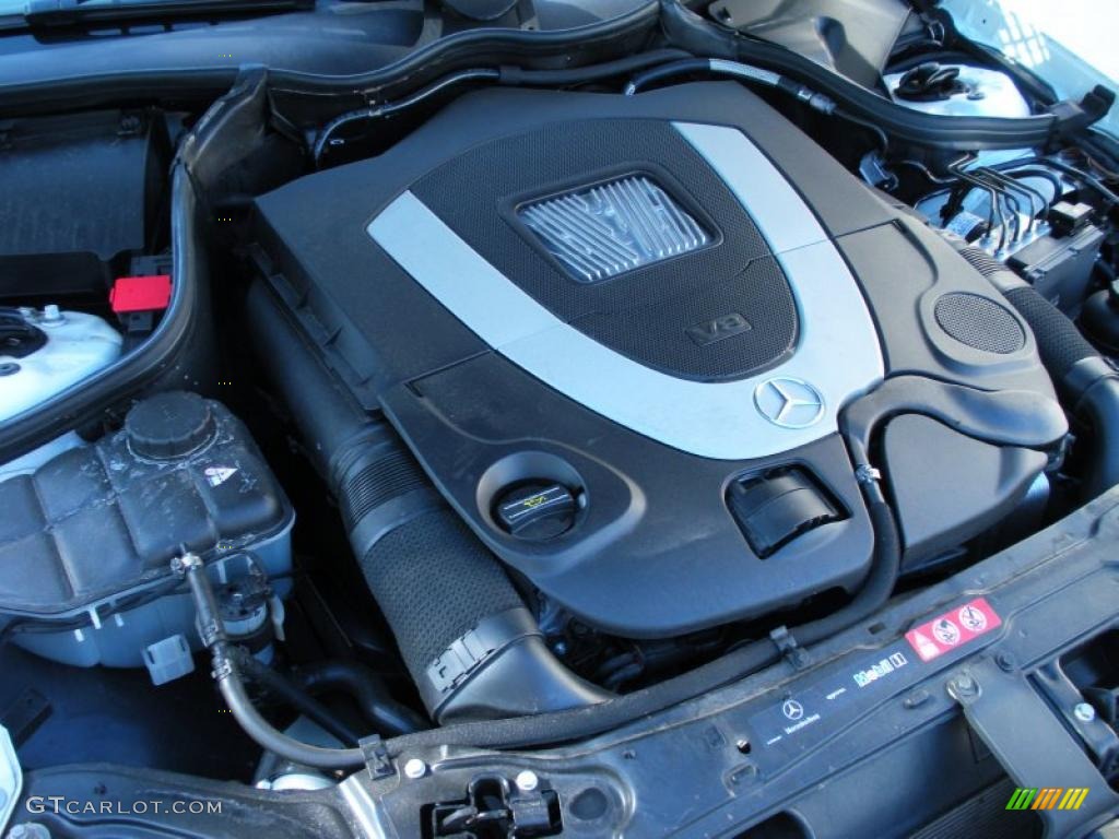 2008 Mercedes-Benz CLK 550 Coupe 5.5 Liter DOHC 32-Valve VVT V8 Engine Photo #42348952