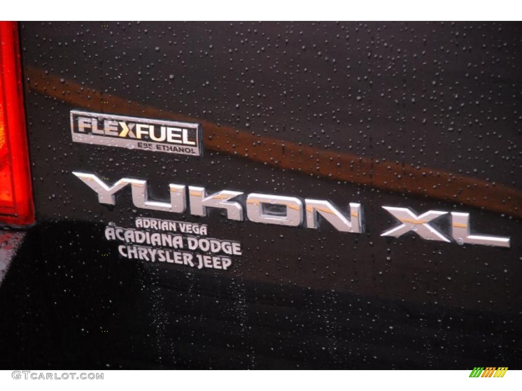 2008 Yukon XL SLT - Onyx Black / Ebony photo #6