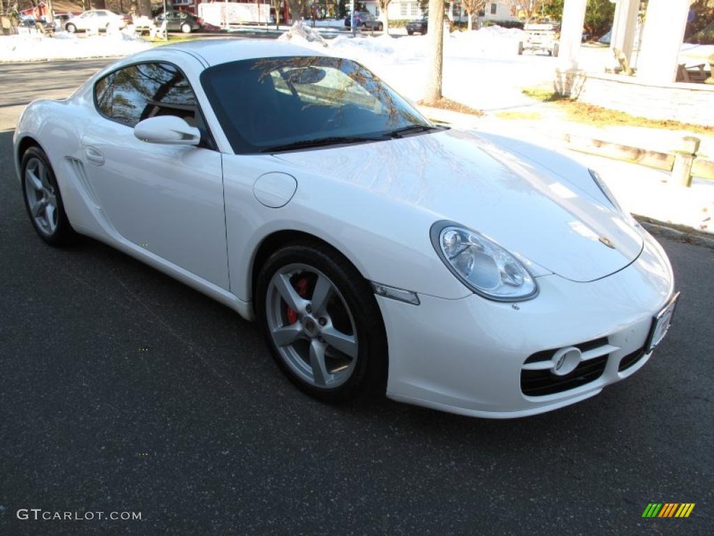 Carrara White 2008 Porsche Cayman S Exterior Photo #42351432