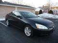 2003 Nighthawk Black Pearl Honda Accord EX V6 Coupe  photo #2