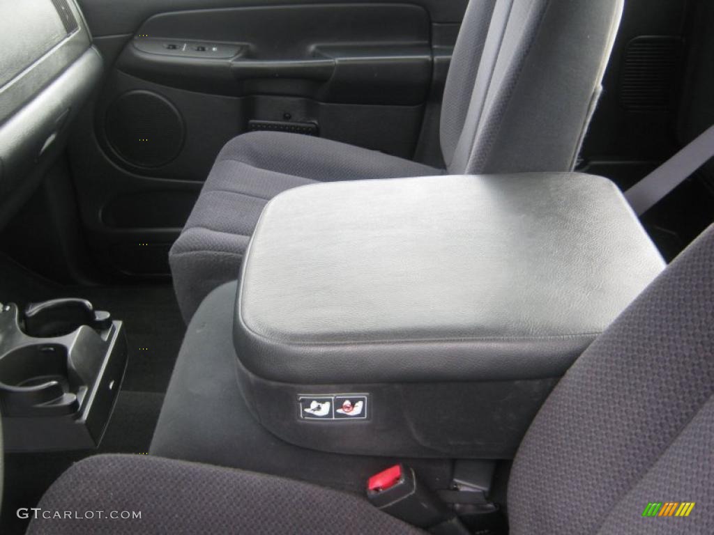 Dark Slate Gray Interior 2004 Dodge Ram 1500 SLT Regular Cab Photo #42352673