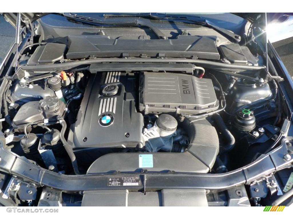 2008 3 Series 335xi Sedan - Jet Black / Beige photo #21