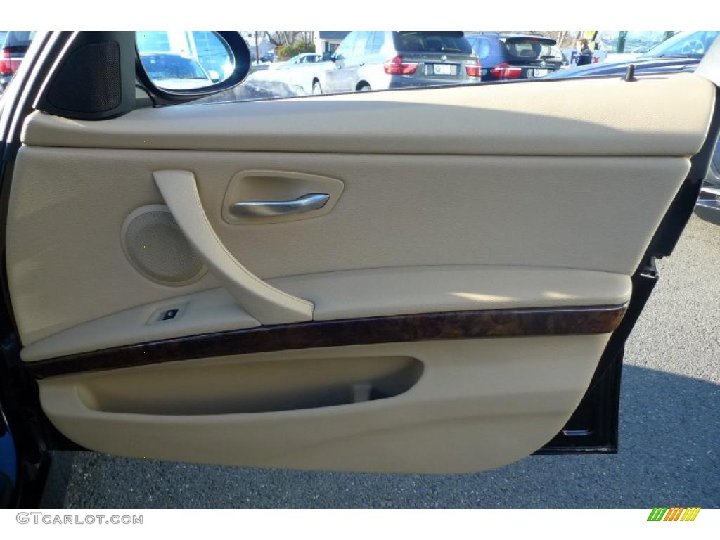 2008 3 Series 335xi Sedan - Jet Black / Beige photo #35