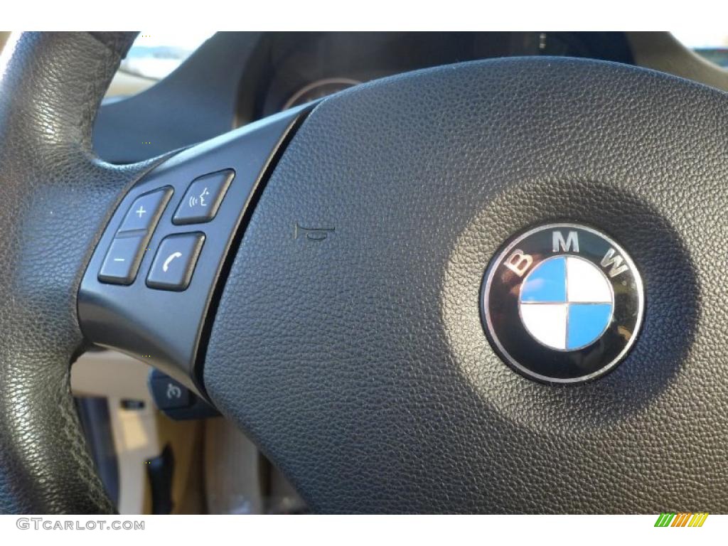 2008 3 Series 335xi Sedan - Jet Black / Beige photo #38