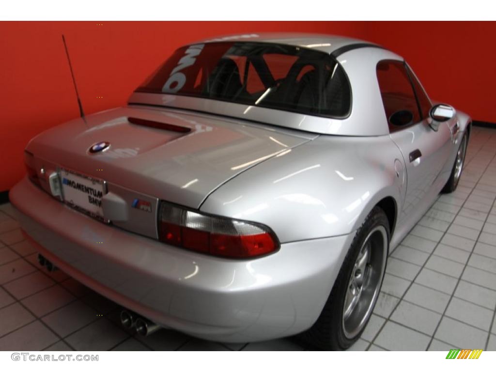 2002 M Roadster - Titanium Silver Metallic / Black photo #9