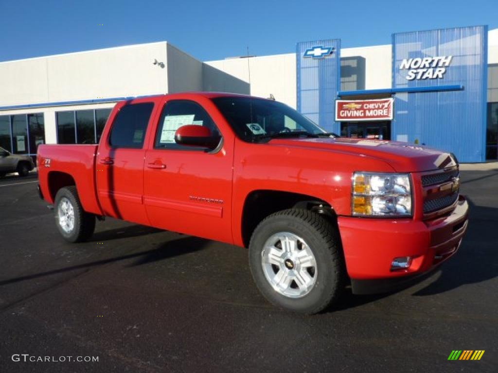 Victory Red Chevrolet Silverado 1500