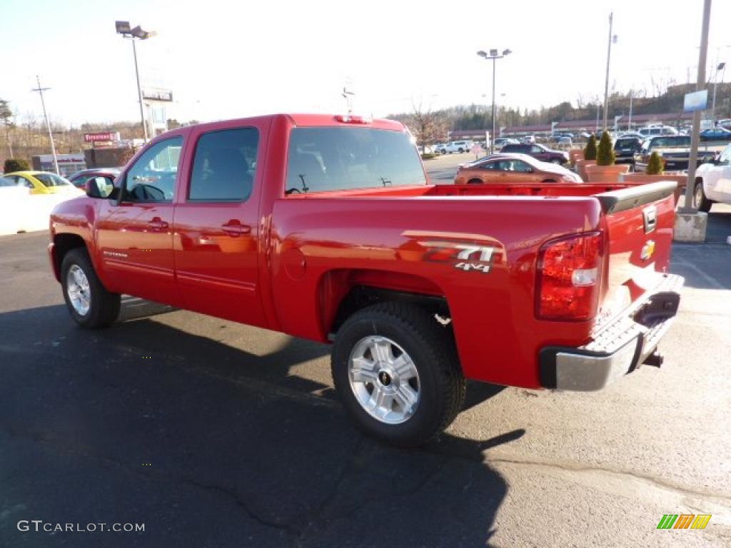 2011 Silverado 1500 LT Crew Cab 4x4 - Victory Red / Ebony photo #5