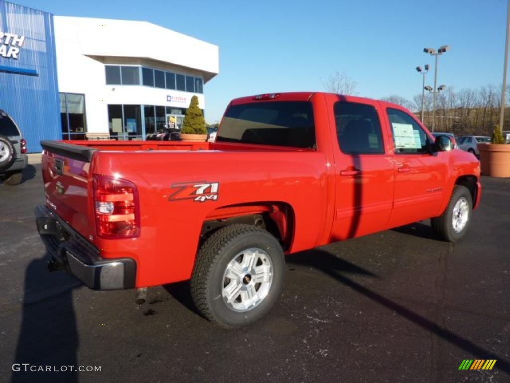 2011 Silverado 1500 LT Crew Cab 4x4 - Victory Red / Ebony photo #10