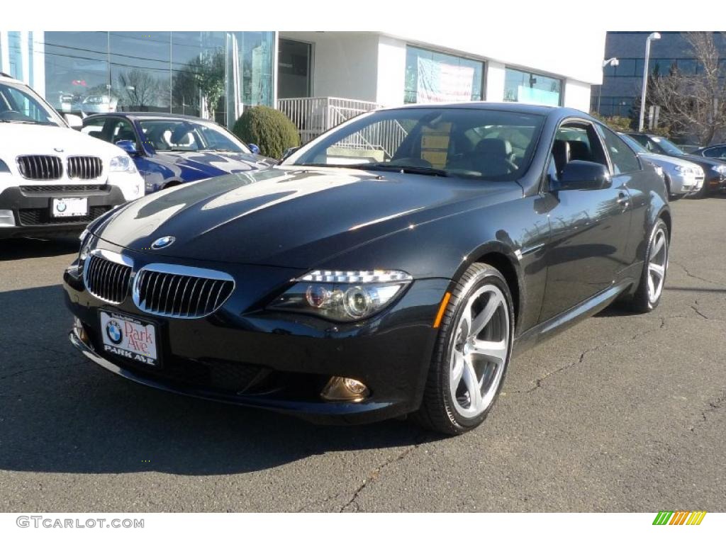 Jet Black BMW 6 Series