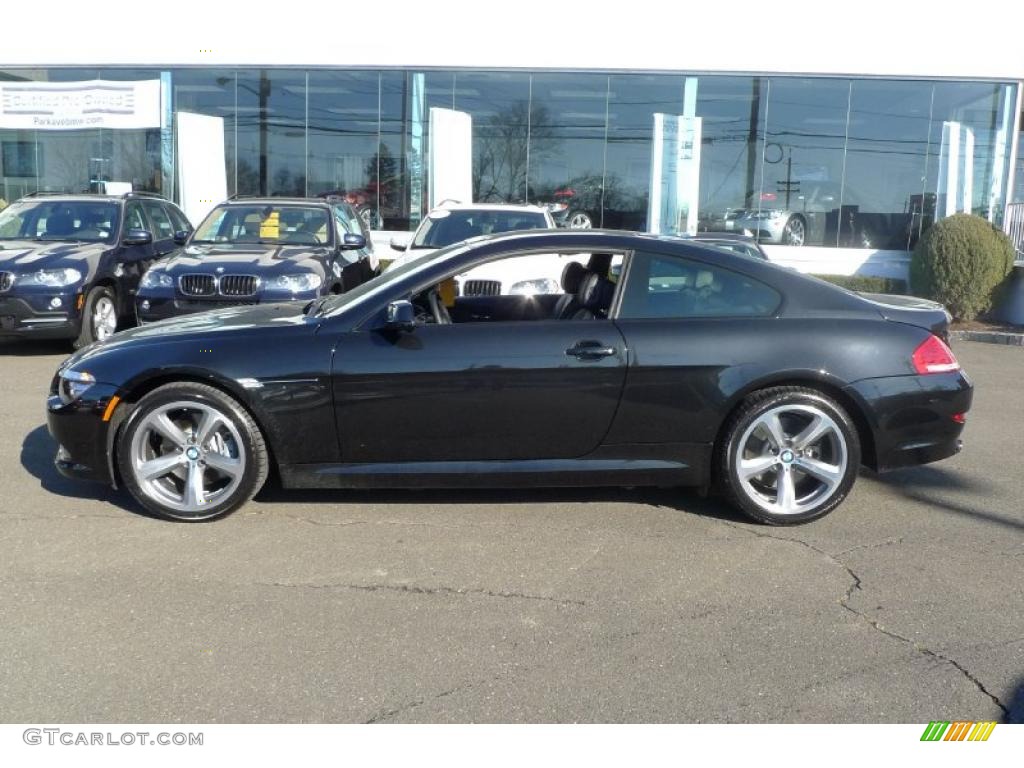 Jet Black 2010 BMW 6 Series 650i Coupe Exterior Photo #42360017