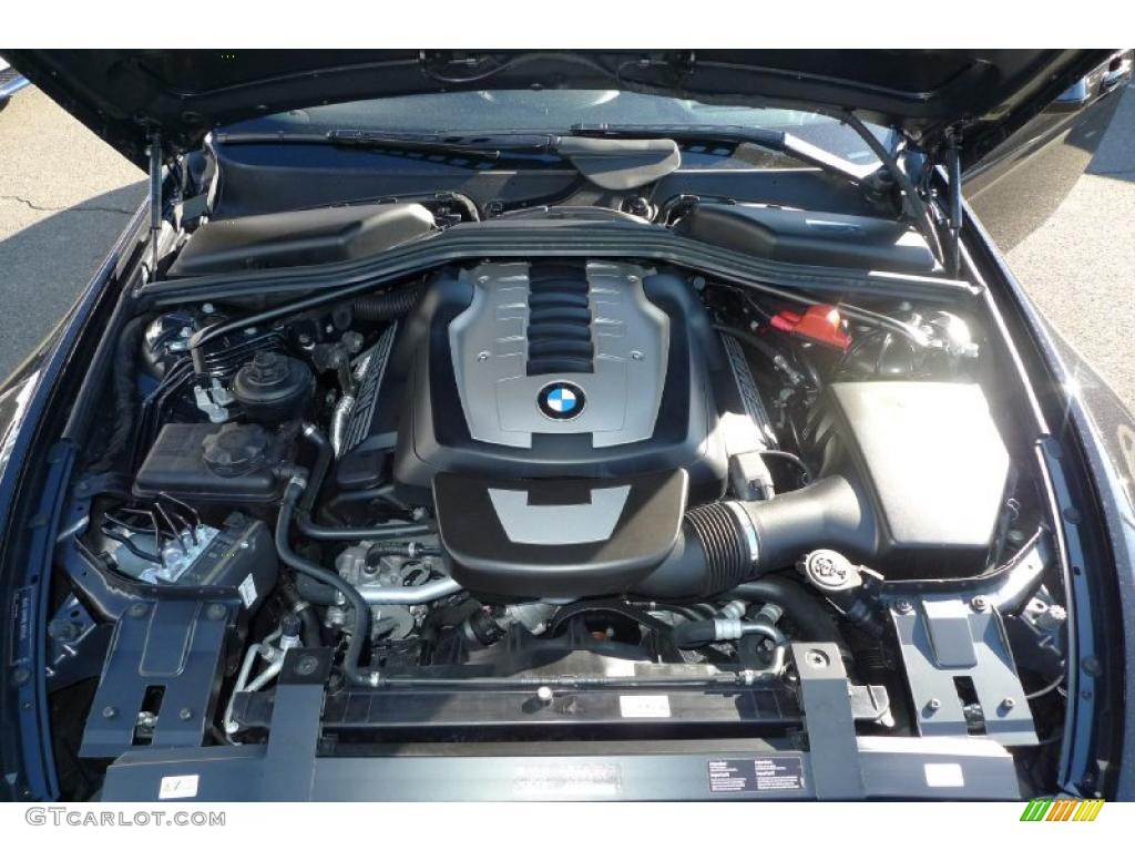 2010 BMW 6 Series 650i Coupe 4.8 Liter DOHC 32-Valve Double-VANOS VVT V8 Engine Photo #42360273
