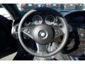 Black Steering Wheel Photo for 2010 BMW 6 Series #42360593