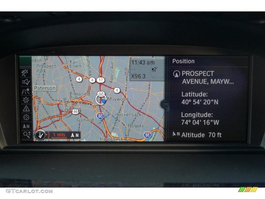 2010 BMW 6 Series 650i Coupe Navigation Photo #42360717