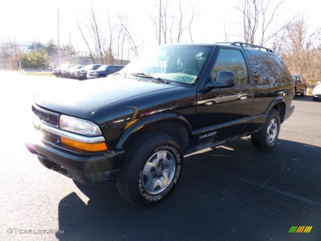 1998 Blazer 4x4 - Black / Graphite photo #5