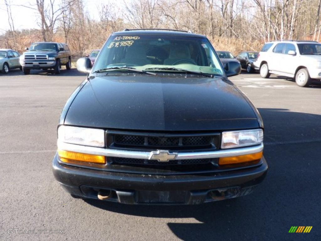 1998 Blazer 4x4 - Black / Graphite photo #6