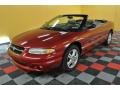 1997 Candy Apple Red Pearl Chrysler Sebring JXi Convertible  photo #2