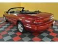 1997 Candy Apple Red Pearl Chrysler Sebring JXi Convertible  photo #3