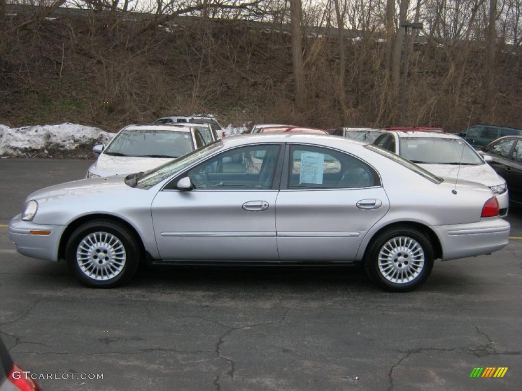 2000 Sable GS Sedan - Silver Frost Metallic / Medium Graphite photo #12