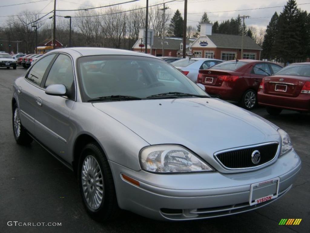 2000 Sable GS Sedan - Silver Frost Metallic / Medium Graphite photo #15