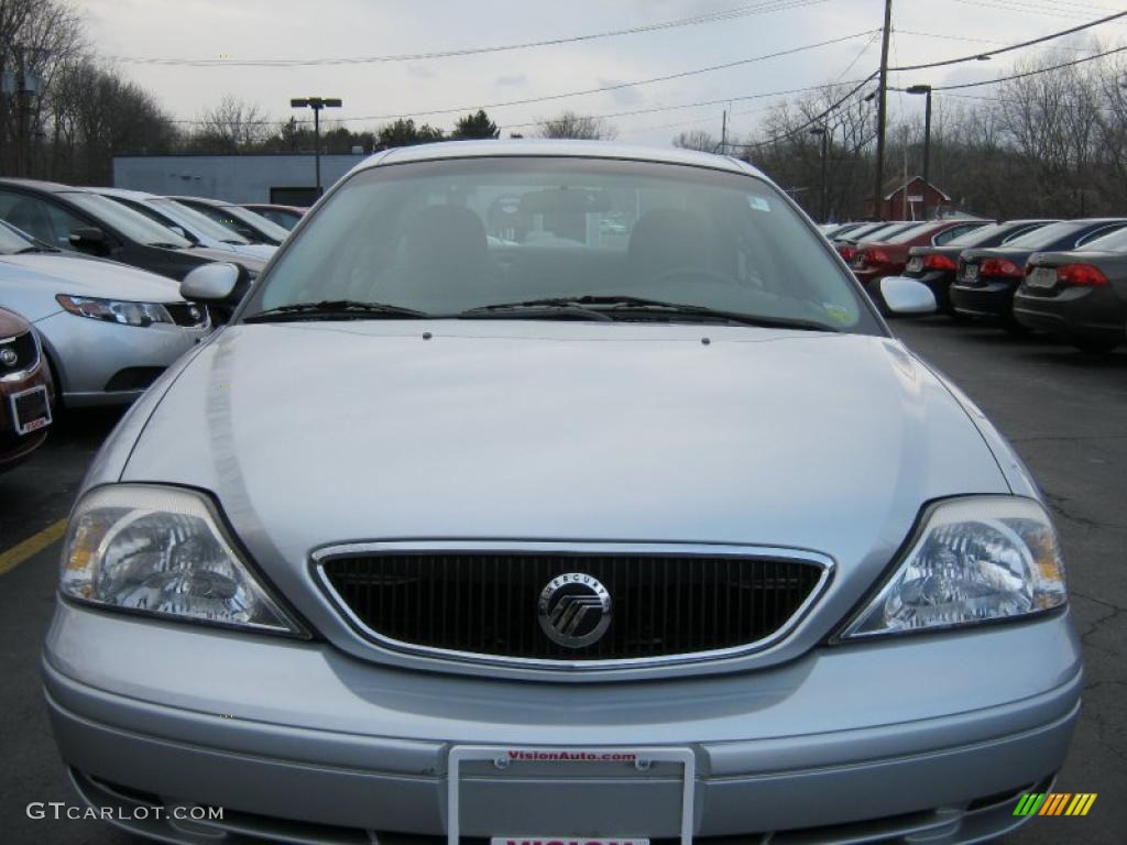 2000 Sable GS Sedan - Silver Frost Metallic / Medium Graphite photo #16