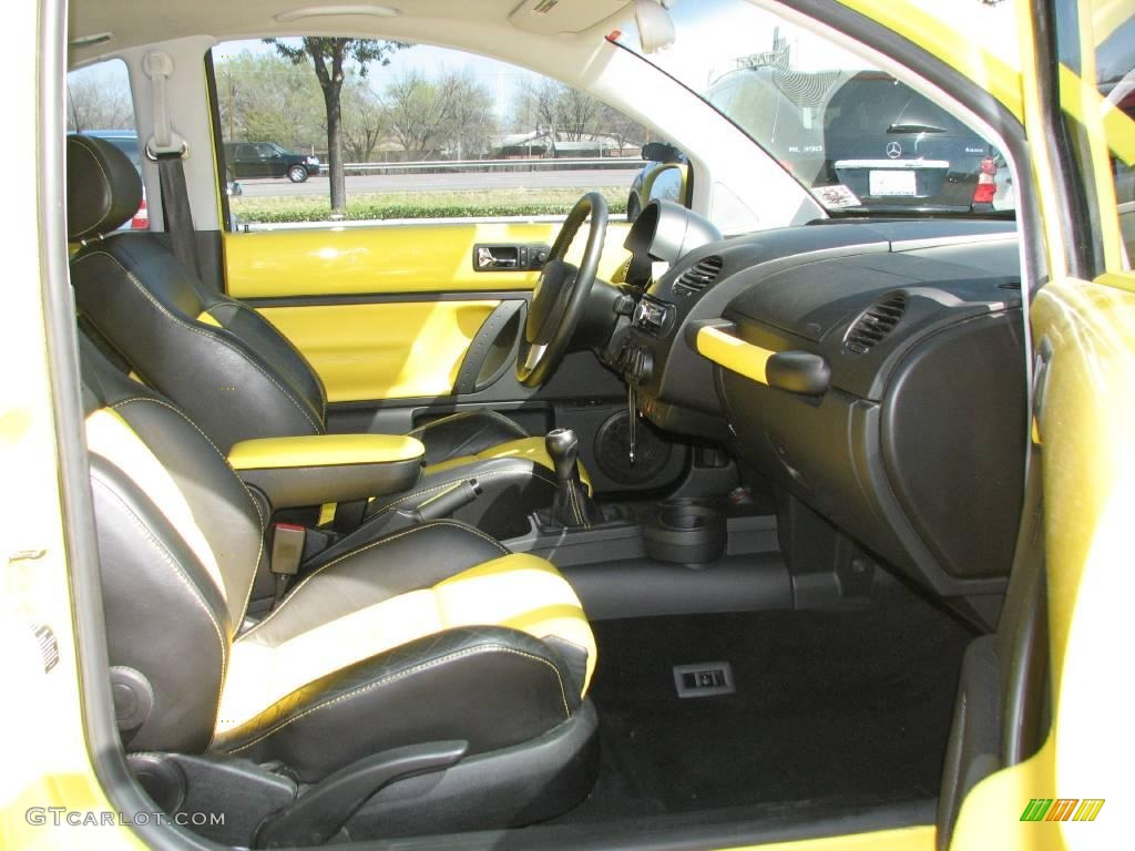 2002 New Beetle Special Edition Double Yellow Color Concept Coupe - Double Yellow / Black/Yellow photo #10