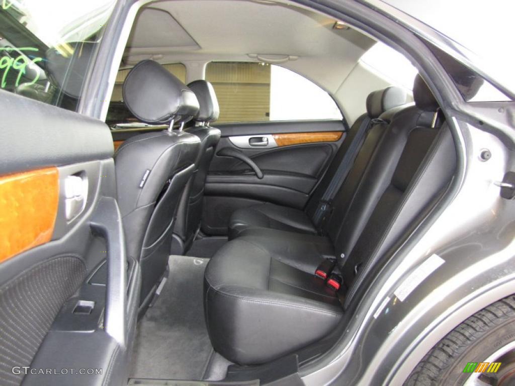 Graphite Interior 2003 Infiniti M 45 Sport Sedan Photo #42366745