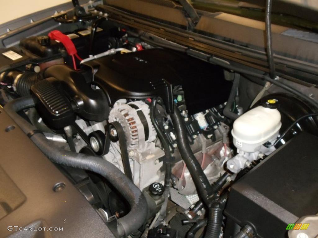 2007 GMC Sierra 1500 SLE Extended Cab 4x4 5.3 Liter OHV 16-Valve Vortec V8 Engine Photo #42366889