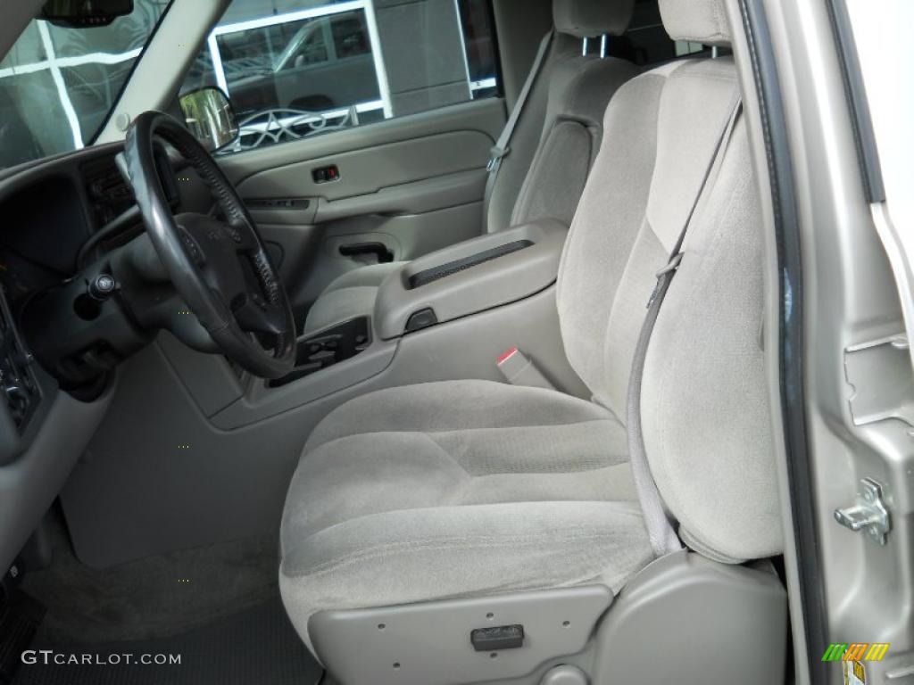 Pewter/Dark Pewter Interior 2006 GMC Yukon XL SLE Photo #42367985