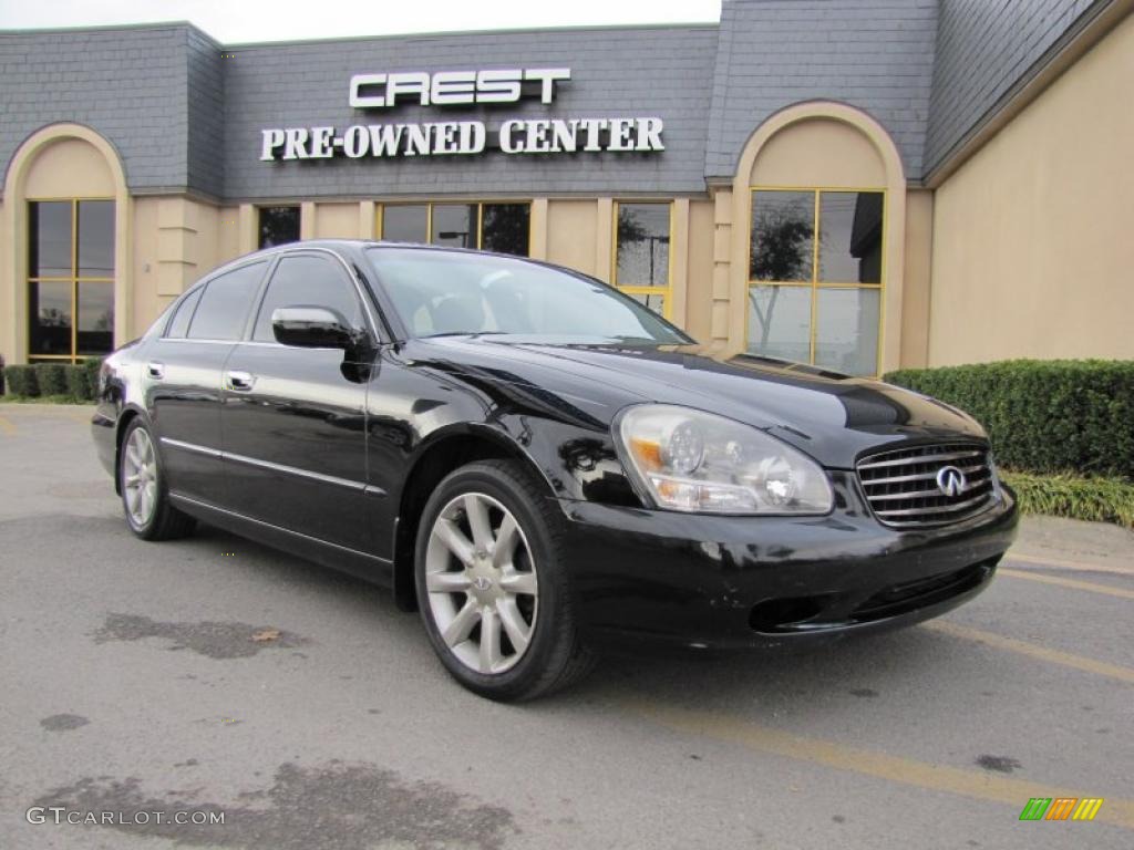 2002 Q 45 - Black Obsidian / Graphite photo #1