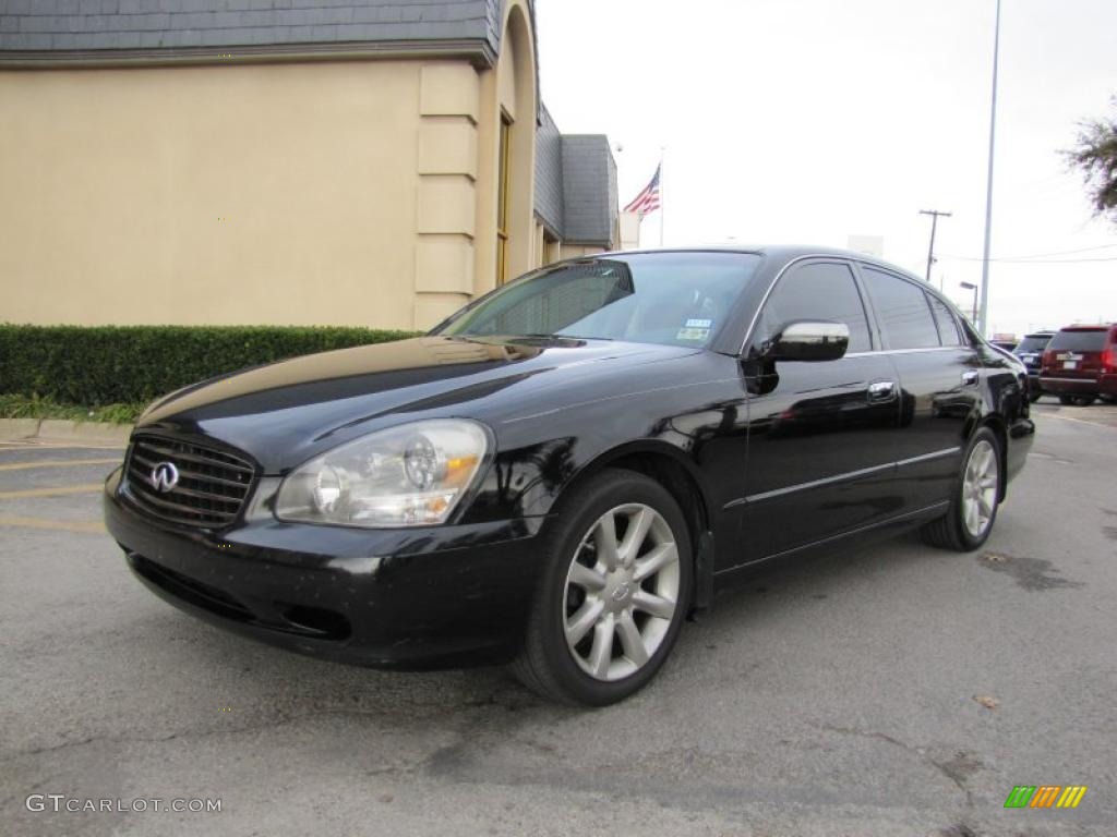 Black Obsidian 2002 Infiniti Q 45 Exterior Photo #42368641