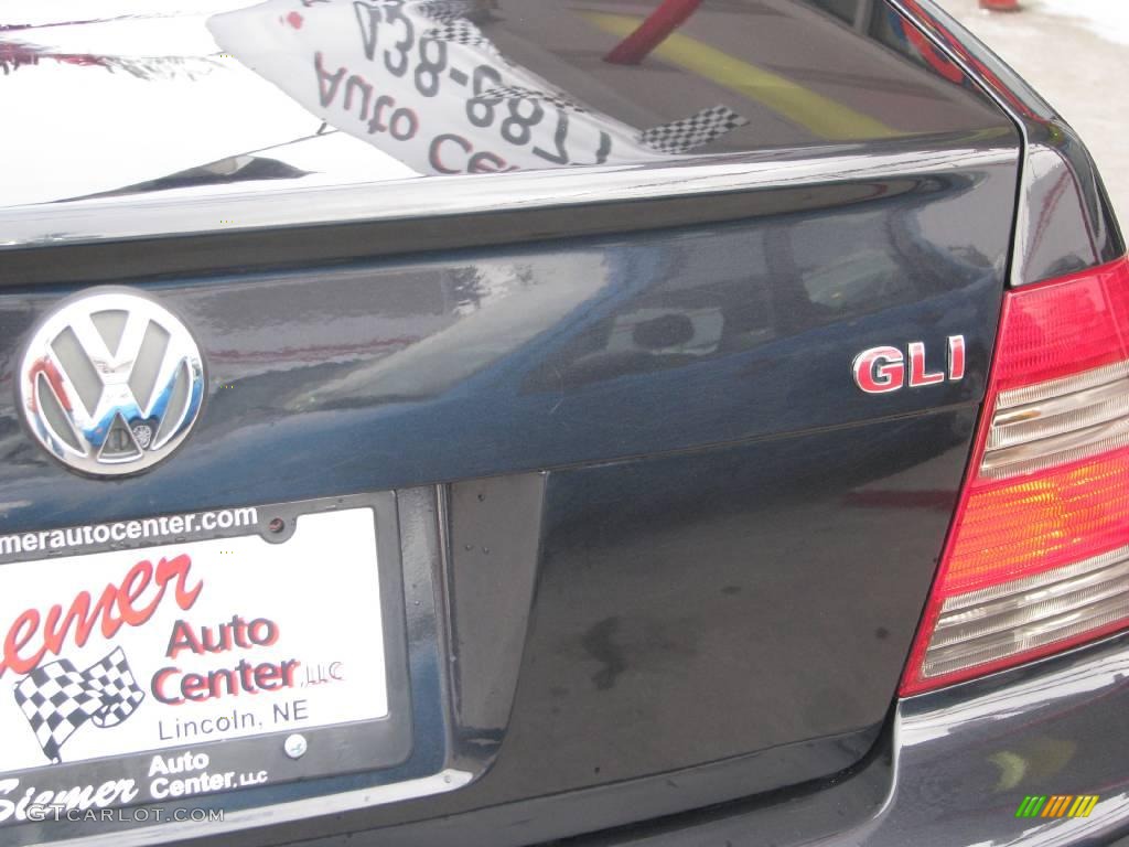 2004 Jetta GLS 1.8T Sedan - Black / Black photo #6