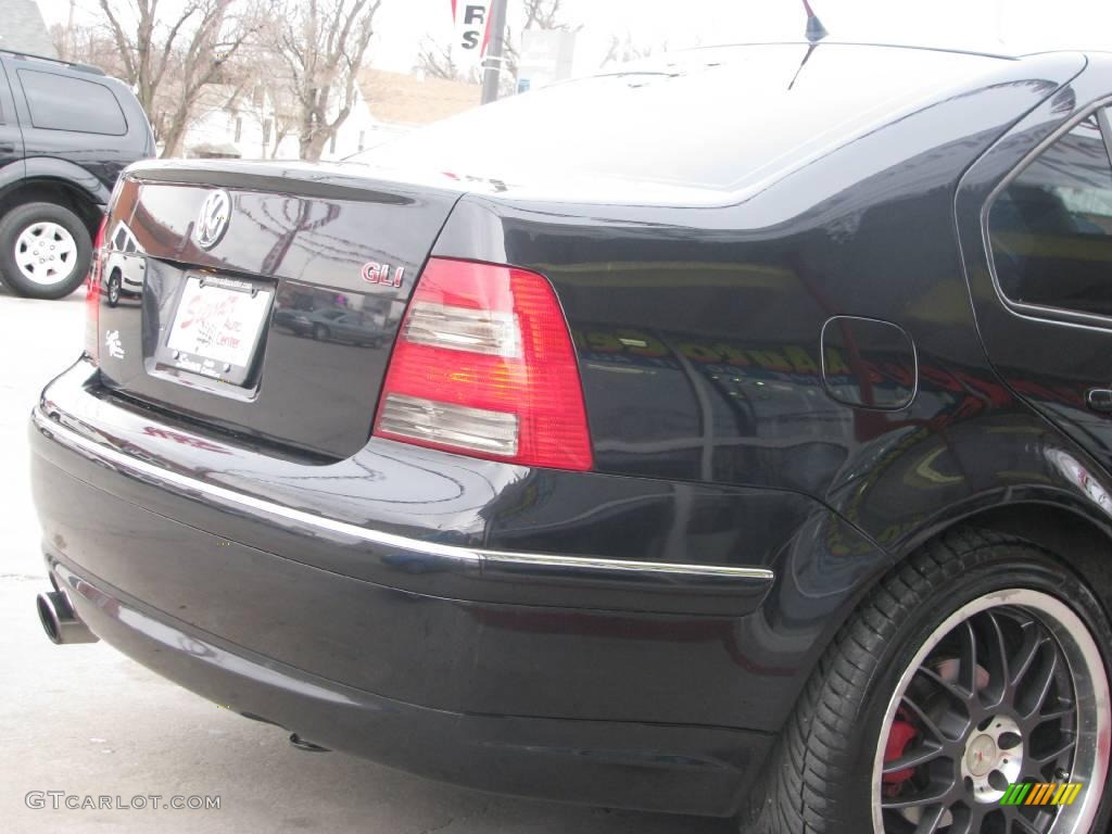 2004 Jetta GLS 1.8T Sedan - Black / Black photo #8