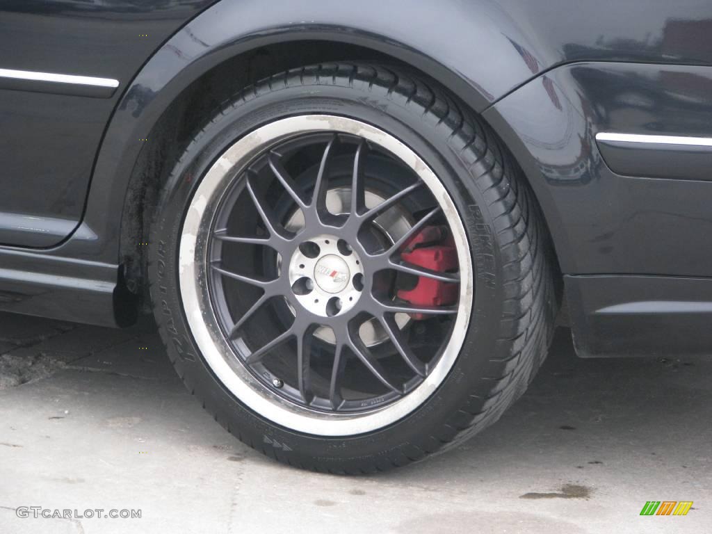 2004 Jetta GLS 1.8T Sedan - Black / Black photo #9