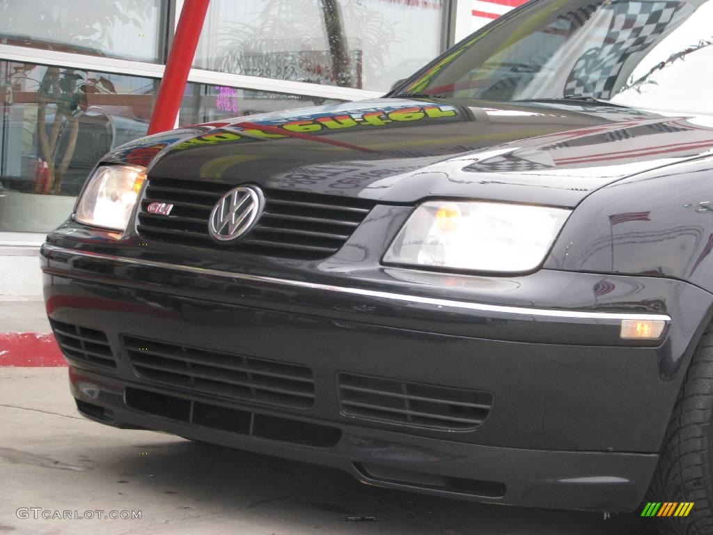2004 Jetta GLS 1.8T Sedan - Black / Black photo #10
