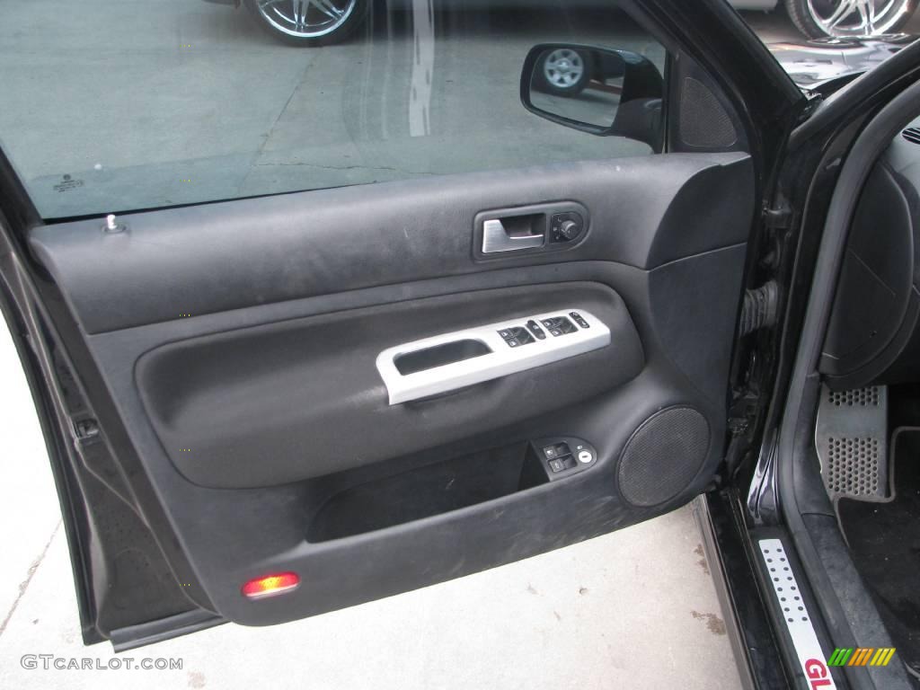 2004 Jetta GLS 1.8T Sedan - Black / Black photo #13