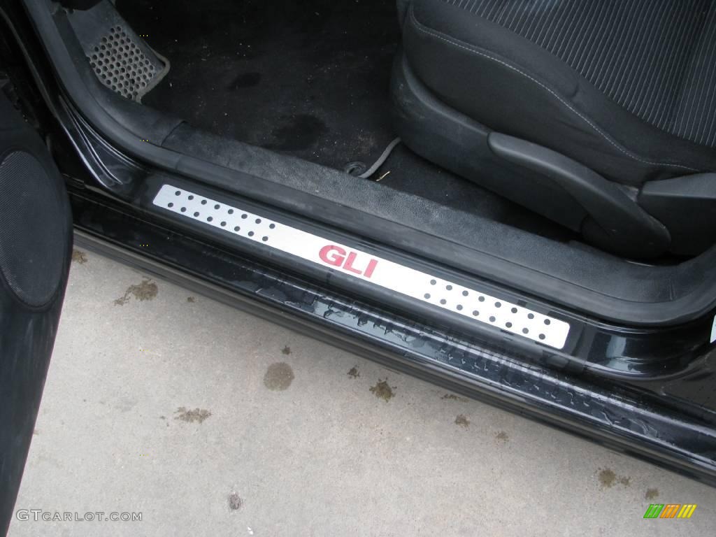 2004 Jetta GLS 1.8T Sedan - Black / Black photo #14