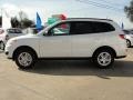 2011 Frost White Pearl Hyundai Santa Fe SE  photo #6