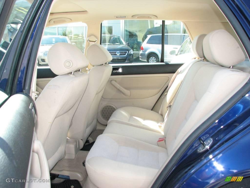 2005 Golf GLS TDI 4 Door - Indigo Blue Metallic / Beige photo #12