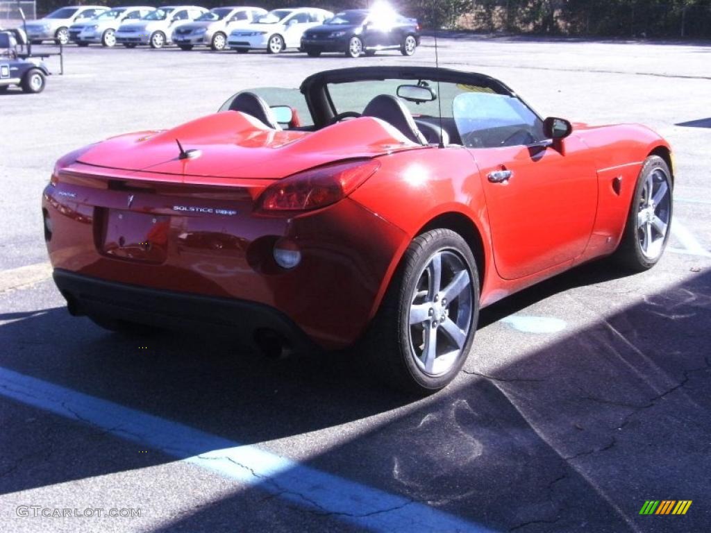 2009 Solstice GXP Roadster - Wicked Ruby Red / Ebony photo #5