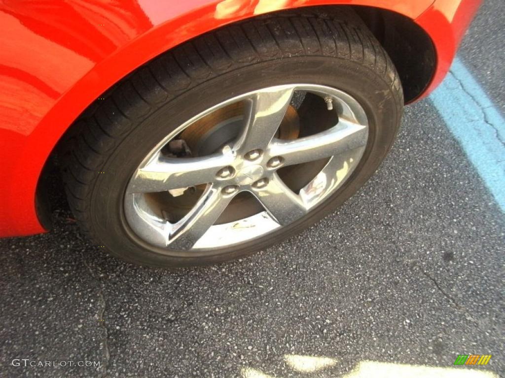 2009 Solstice GXP Roadster - Wicked Ruby Red / Ebony photo #10