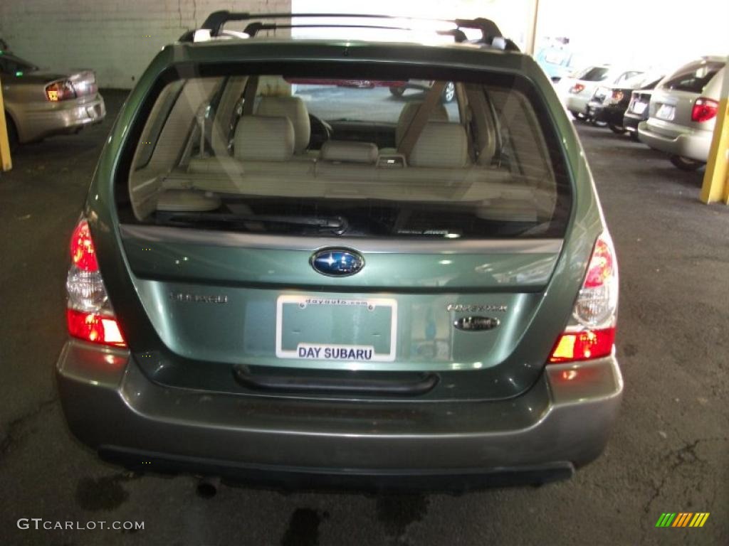 2006 Forester 2.5 X L.L.Bean Edition - Evergreen Metallic / Desert Beige photo #6