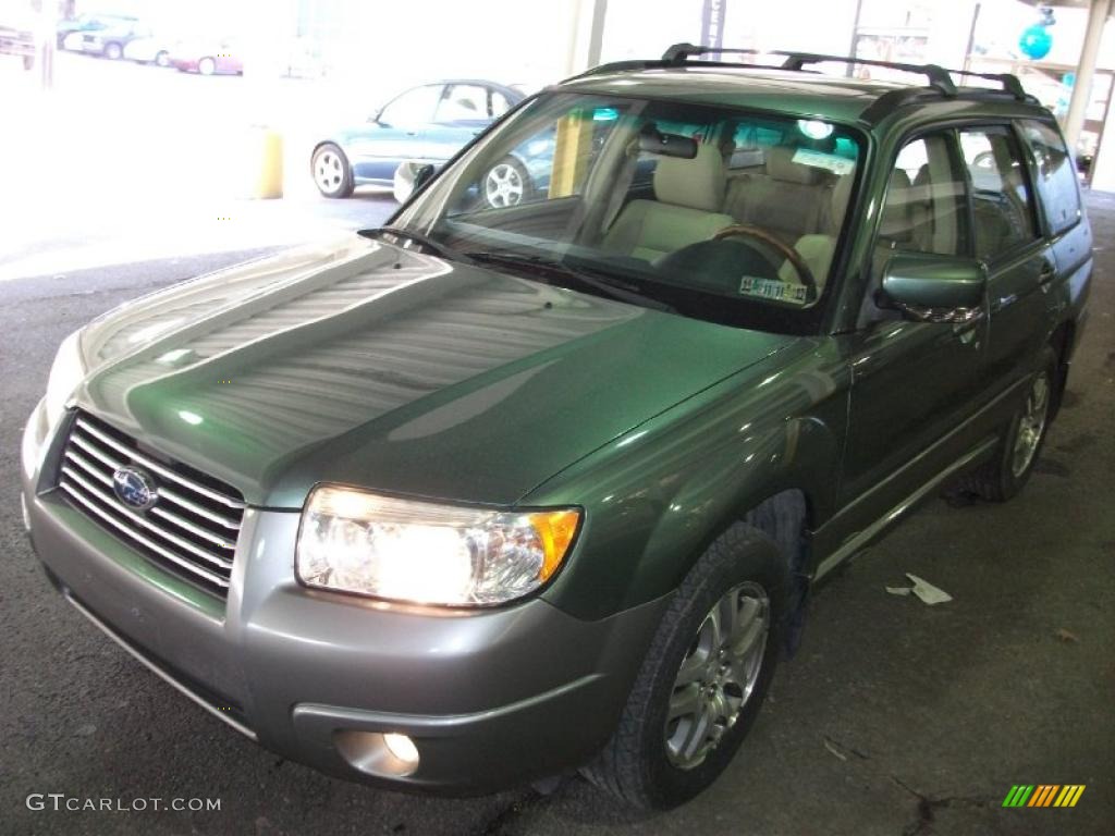 2006 Forester 2.5 X L.L.Bean Edition - Evergreen Metallic / Desert Beige photo #9