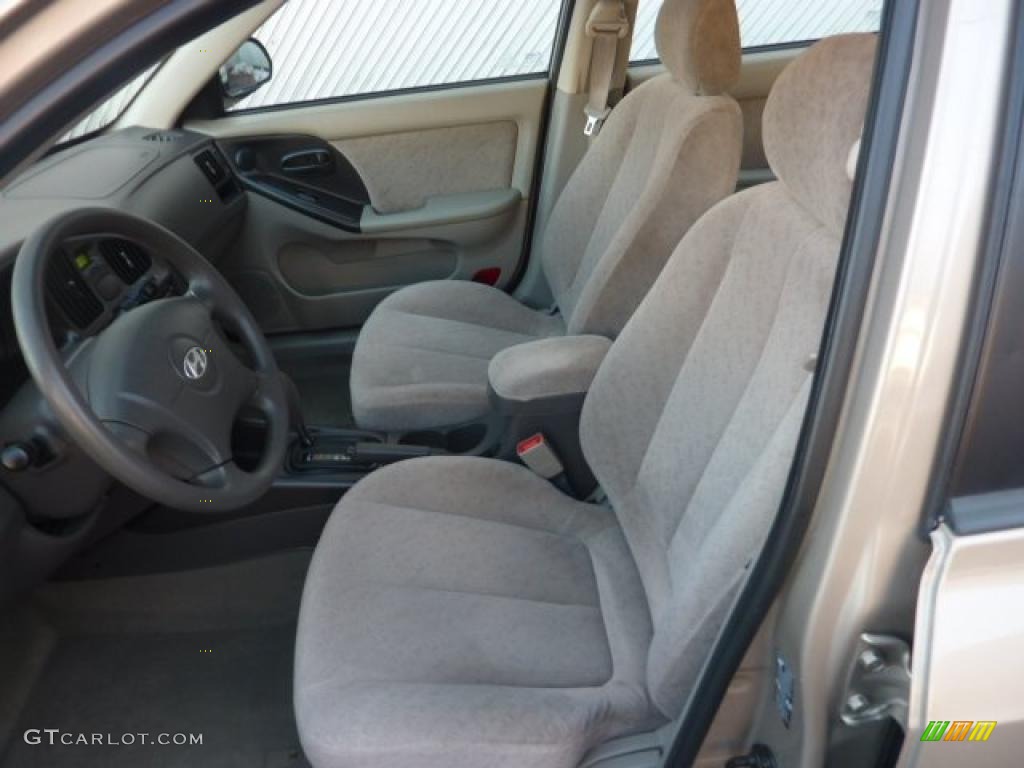 2006 Elantra GLS Sedan - Champagne Beige / Beige photo #7