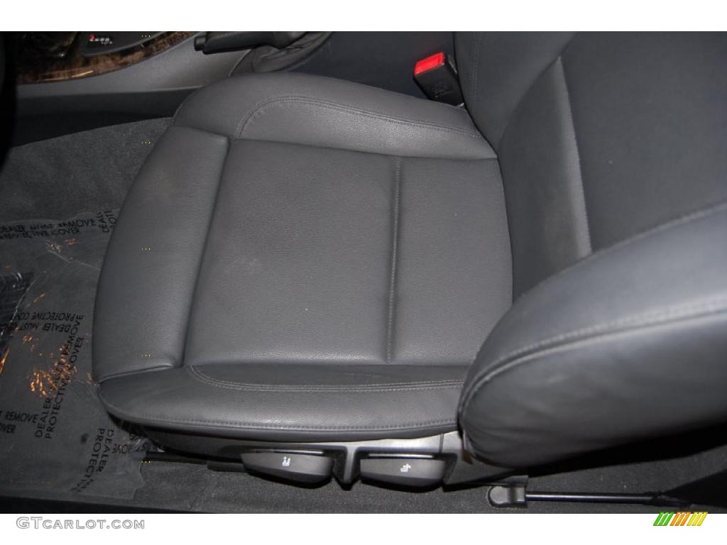 2008 3 Series 328i Coupe - Sparkling Graphite Metallic / Black photo #21
