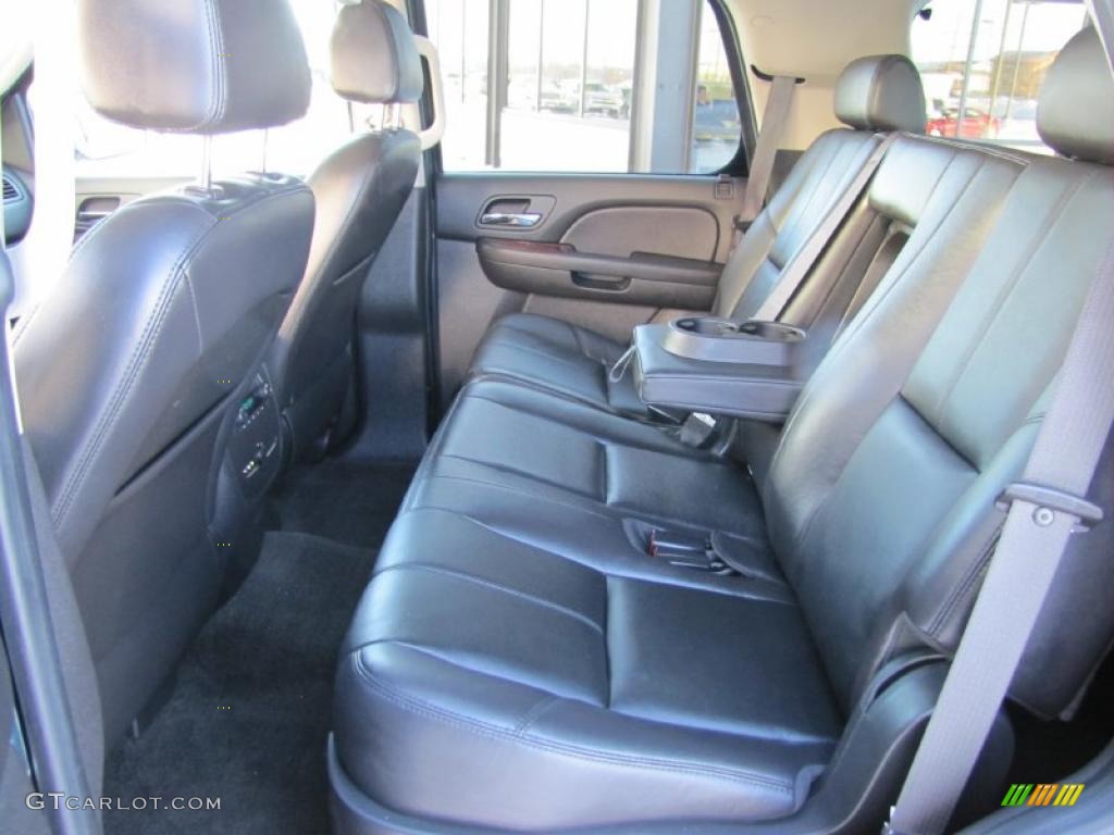 Ebony Interior 2009 Chevrolet Tahoe Hybrid 4x4 Photo #42377495