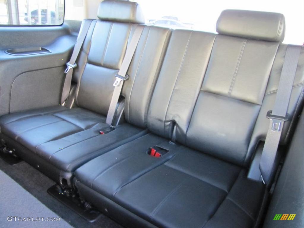 Ebony Interior 2009 Chevrolet Tahoe Hybrid 4x4 Photo #42377503