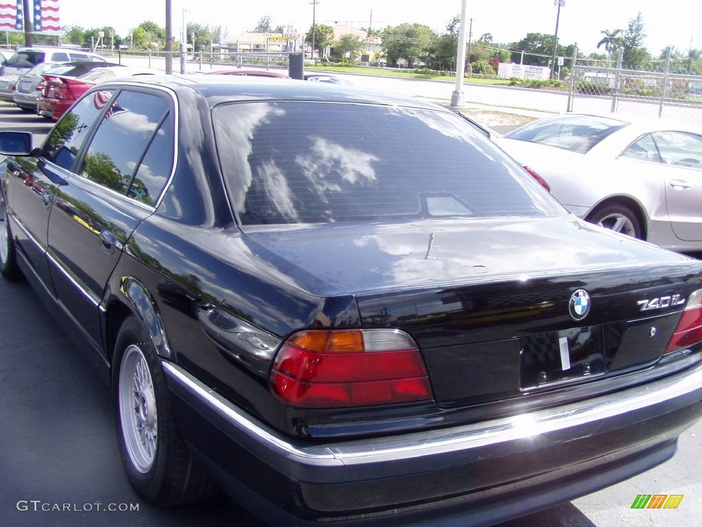 1997 7 Series 740iL Sedan - Jet Black / Black photo #10