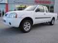Cloud White 2002 Nissan Frontier XE King Cab