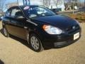 2009 Ebony Black Hyundai Accent GS 3 Door  photo #7